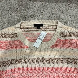 Brand new pink pastel Jcrew sweater size M